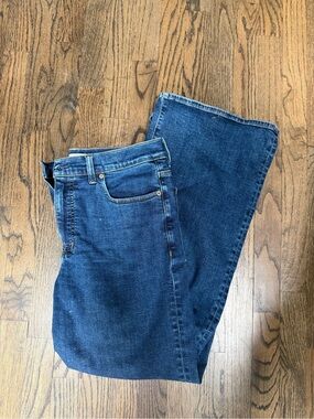 Madewell Dark Blue Flare Jeans